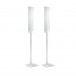 KEF T Stand Floorstands (Pair), Silver