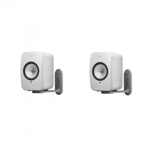KEF B1 Silver Wall Brackets (Pair)