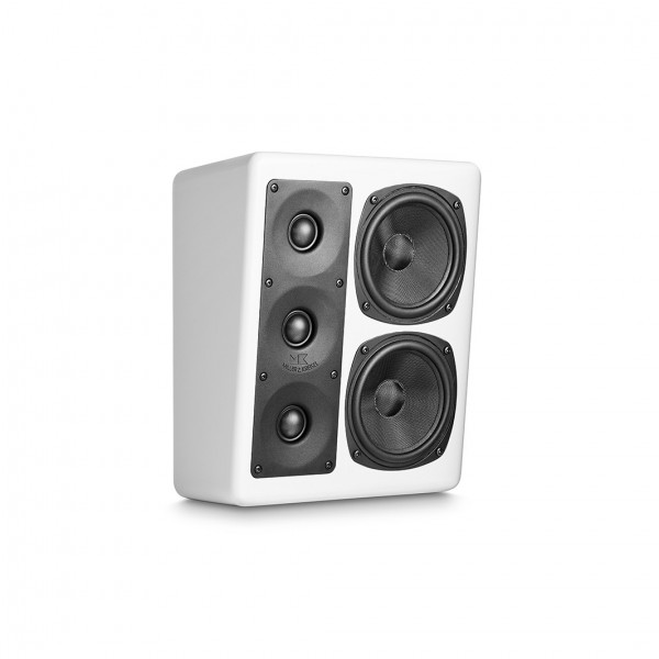 M&K MP150 Satin White Right/C On-Wall Speaker (Single)