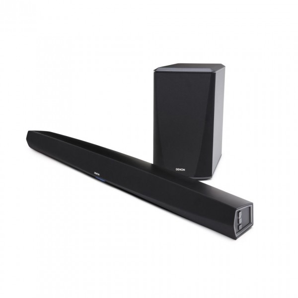 Denon DHT-S516H Black Soundbar & Wireless Subwoofer w/ HEOS