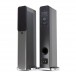 Q Acoustics Concept 500 Silver / Ebony Floorstanding Speakers (Pair)