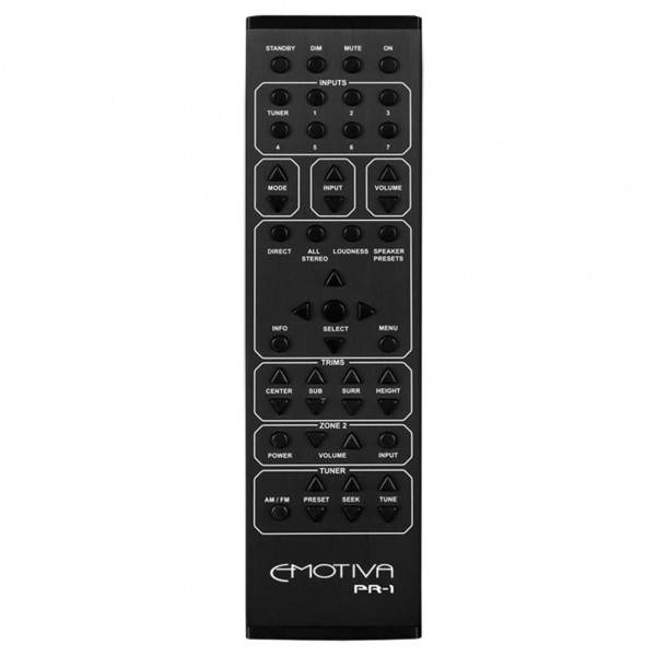 Emotiva Black XMC-2 16 Channel Atmos & DTS:X  AV Processor
