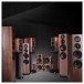 Wharfedale Evo 4.C Walnut Centre Speaker (Single)