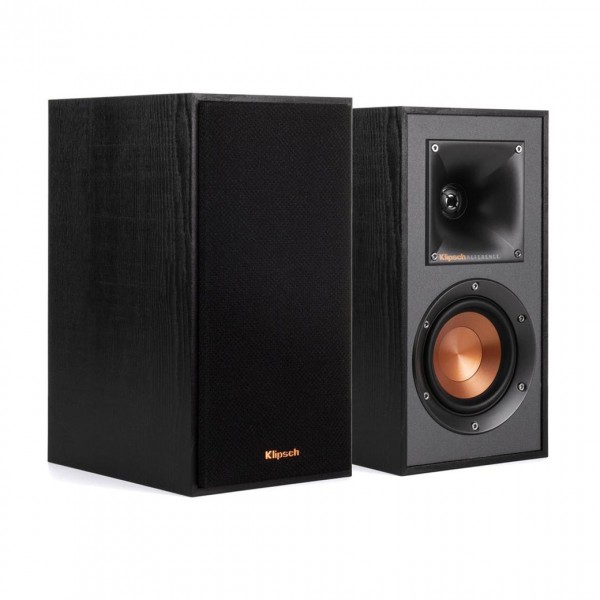 Klipsch R-41M Black Bookshelf Speakers (Pair)