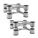 IsoAcoustics Aperta 200 Silver Stands (Pair)
