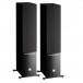 DALI Rubicon 6 C Black Active Floorstanding Speakers (Pair) w/ Sound Hub / BluOS Module