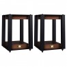 Wharfedale Linton Speaker Stands (Pair), Walnut