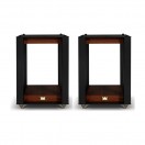 Wharfedale Linton Speaker Stands (Pair), Mahogany