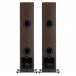 DALI Rubicon 6 C Walnut Active Floorstanding Speakers (Pair) w/ Sound Hub / BluOS Module