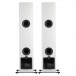 DALI Rubicon 6 C White Active Floorstanding Speakers (Pair) w/ Sound Hub / BluOS Module