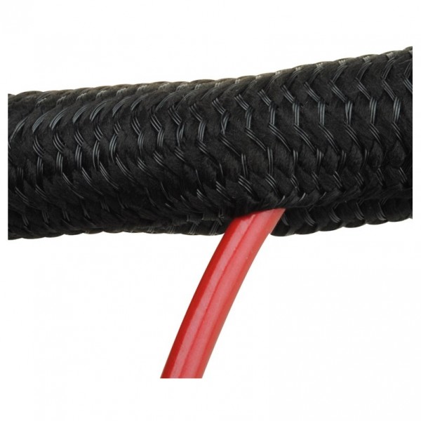 Fisual Black Expandable Self Closing Silent Cable Tidy Wrap 09mm - Price Per Metre