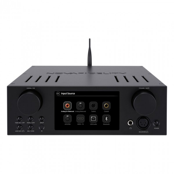 Novafidelity HA500H Black DAC and Headphone Amplifier