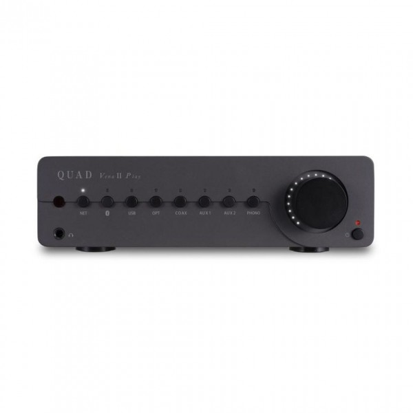 Quad Vena II Play Grey Wireless Streaming Integrated Amplifier