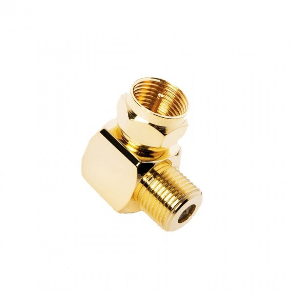 AudioQuest 90 Degree Male to Female F Adapter