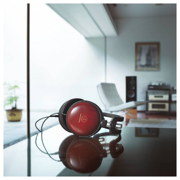 Audio Technica ATH-AWAS Audiophile Closed-back Dynamic Wooden Headphones
