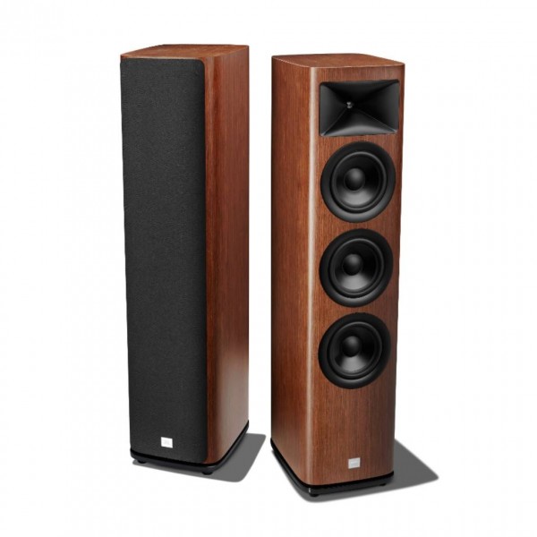 JBL HDI 3600 Walnut Satin Veneer Floorstanding Speaker (Pair)