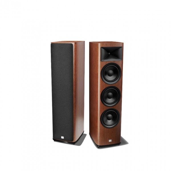 JBL HDI 3800 Walnut Satin Veneer Floorstanding Speakers (Pair)