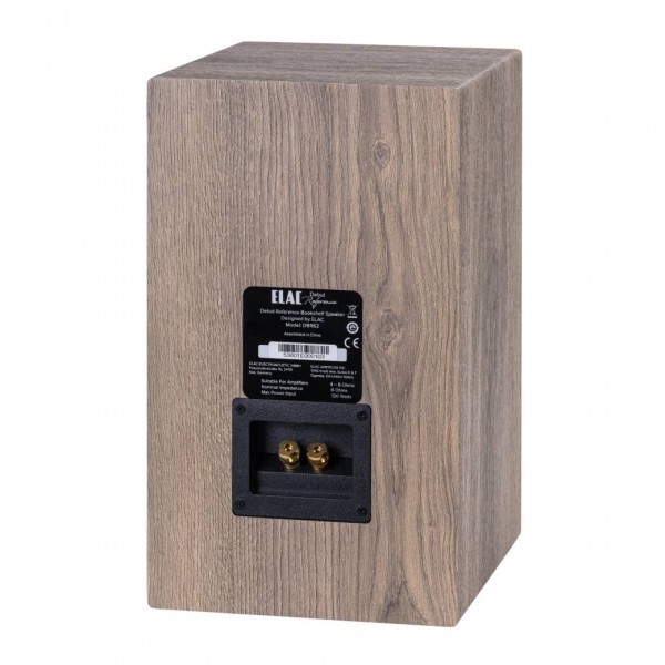 ELAC Debut Reference Light Oak Bookshelf Speakers