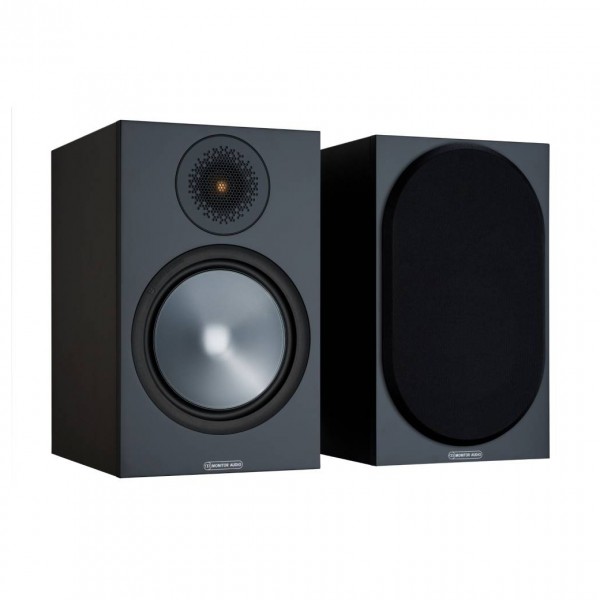 Monitor Audio Bronze 100 Black  Bookshelf Speakers (Pair)