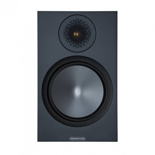 Monitor Audio Bronze 100 Walnut Wood Bookshelf Speakers (Pair)