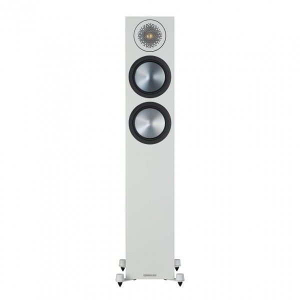 Monitor Audio Bronze 200 Urban Grey Wood Floorstanding Speakers (Pair)