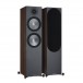 Monitor Audio Bronze 500 Floorstanding Speakers (Pair), Walnut Wood