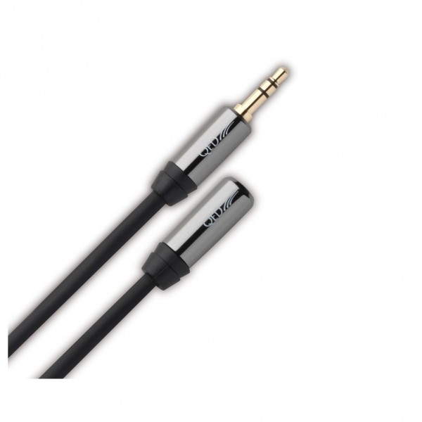 QED Performance Graphite 3.5mm Headphone Extension Cable 1.5m