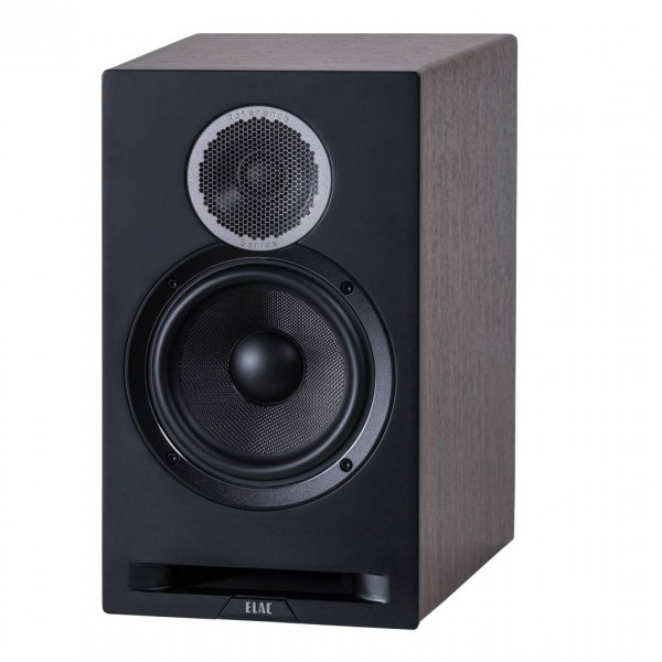 ELAC Debut Reference Dark Walnut Bookshelf Speakers