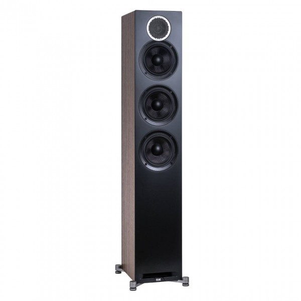 ELAC Debut Reference Dark Walnut Floorstanding Speaker