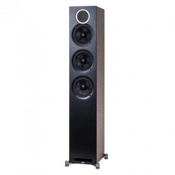 ELAC Debut Reference Dark Walnut Floorstanding Speaker