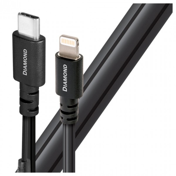 AudioQuest Diamond USB C to Apple Lightning Cable 0.75m