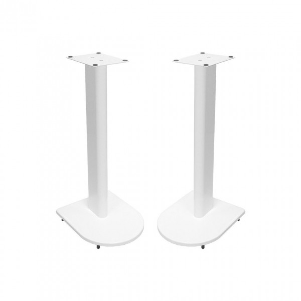 Fisual Dynami Uno Matte White Speaker Stands 500mm (Pair)