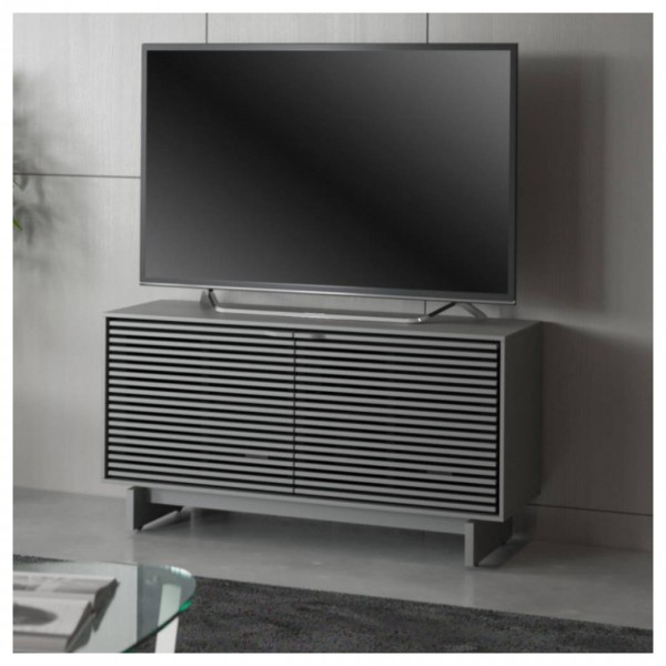 BDI Align 7478 Fog Grey Media Base