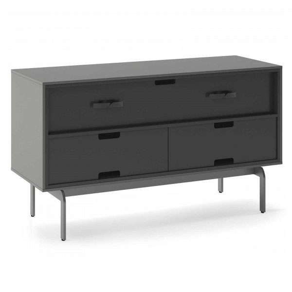 BDI Align 7478 Fog Grey Console Base