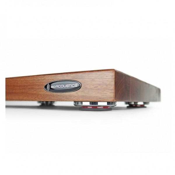 IsoAcoustics DELOS 1815W1 Walnut Isolation Platform