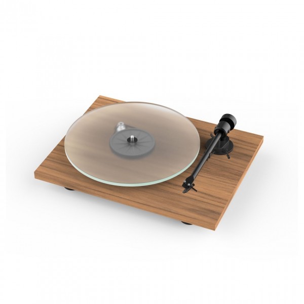 Pro-Ject T1 Walnut Turntable (Cartridge Included)