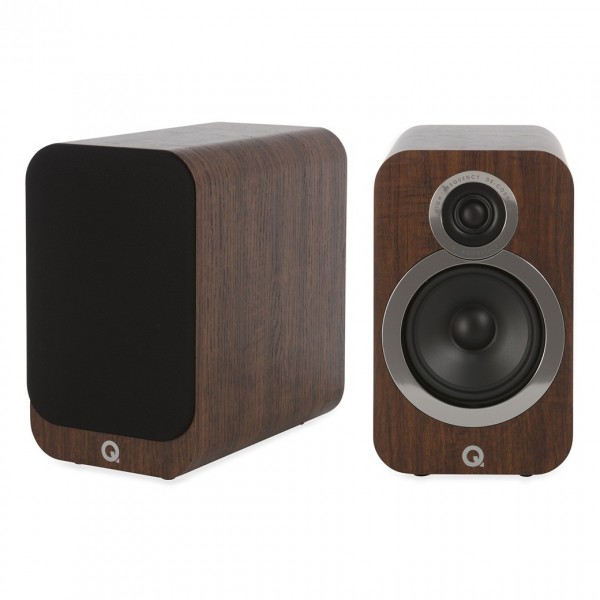 Q Acoustics Q 3020i English Walnut Bookshelf Speakers (Pair)