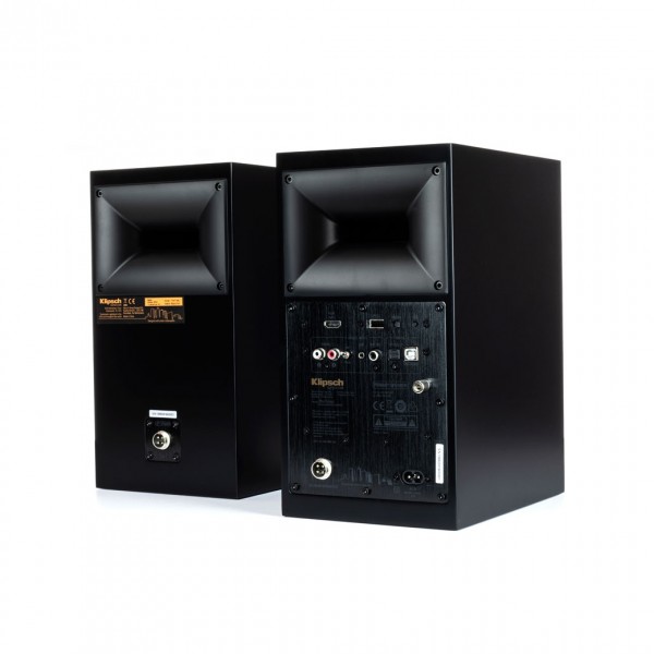 Klipsch The Fives Black Active Bookshelf Speakers (Pair)