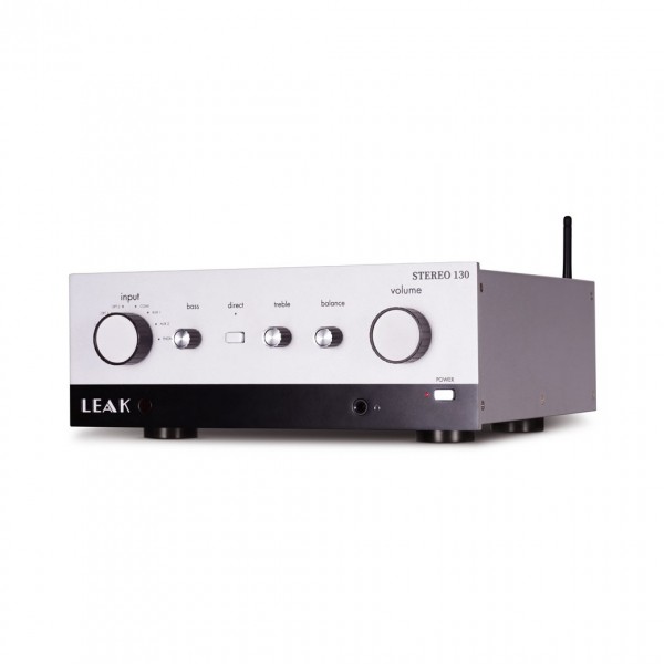 LEAK STEREO 130 Silver Integrated Amplifier w/DAC