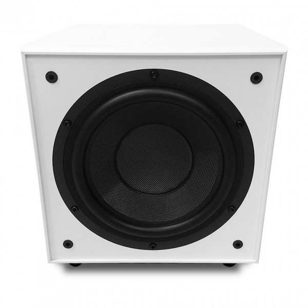 Wharfedale Diamond SW-150 White Subwoofer Front View Without Cover