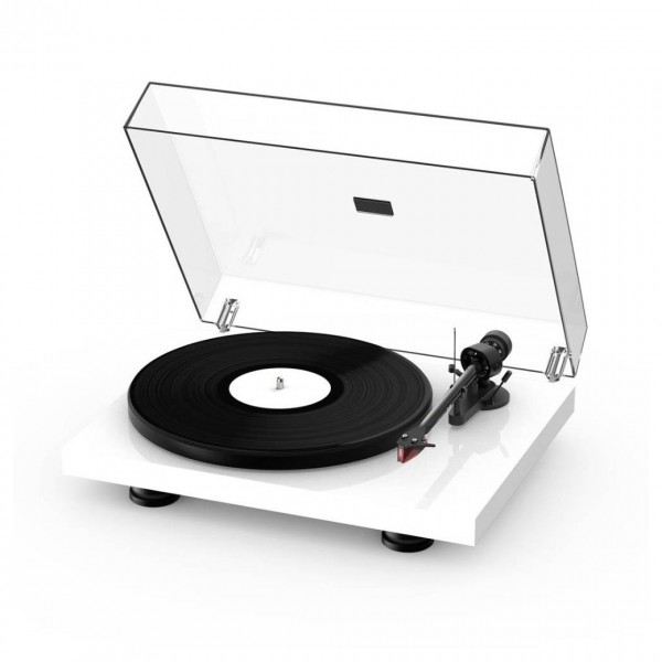 Pro-Ject Debut Carbon Evo Gloss White Turntable (Cartridge Included)