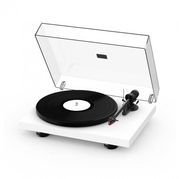 Pro-Ject Debut Carbon Evo Satin White Turntable (Cartridge Included)