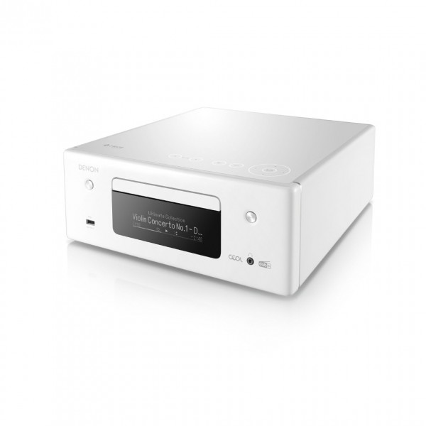 Denon CEOL RCD-N11 Gloss White Network CD Music System