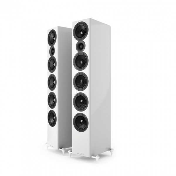 Acoustic Energy AE520 Gloss White Floorstanding Speakers (Pair)