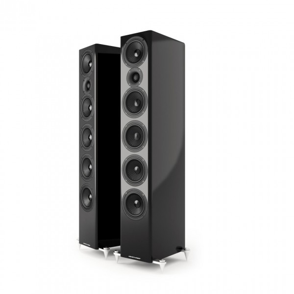 Acoustic Energy AE520 Gloss Black Floorstanding Speakers (Pair)