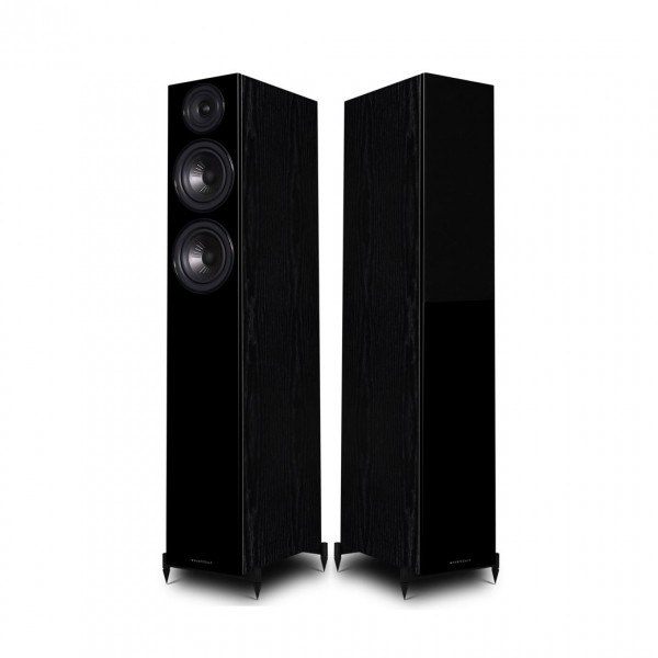 Wharfedale Diamond 12.4 Black Oak Floorstanding Speaker (Pair)