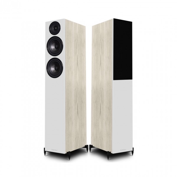 Wharfedale Diamond 12.4 Light Oak Floorstanding Speaker (Pair)