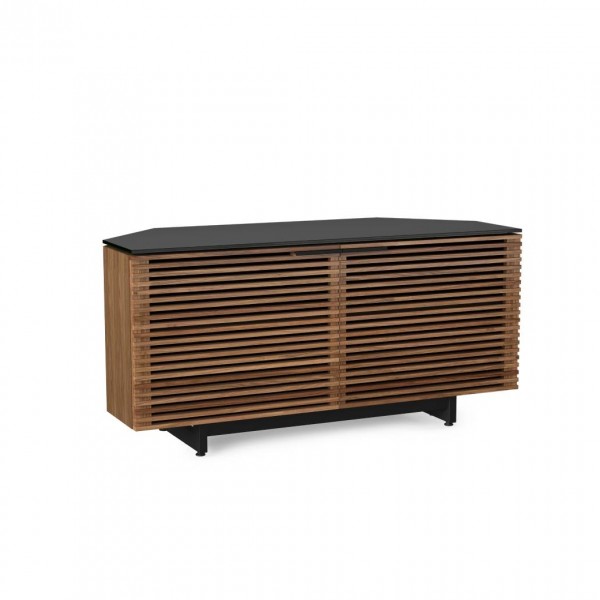 BDI Corridor 8175 Natural Walnut Corner TV Cabinet