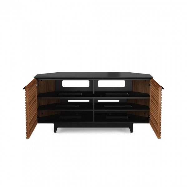 BDI Corridor 8175 Natural Walnut Corner TV Cabinet