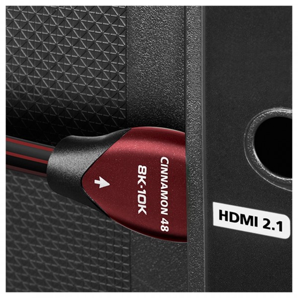 AudioQuest Cinnamon 48Gbps High Speed HDMI Cable 1.5m